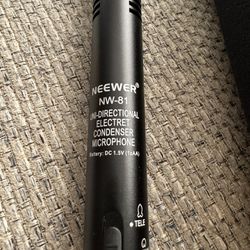 Neewer Super Unidirectional Electret Condenser Microphone 14" NW-81 NOB