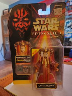 Star Wars Episode 1 Queen Amidala CommTech Figure