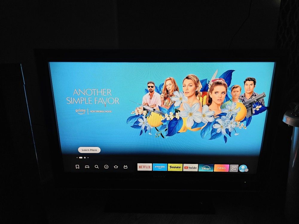 2 TVs 50-inch & 40-inch