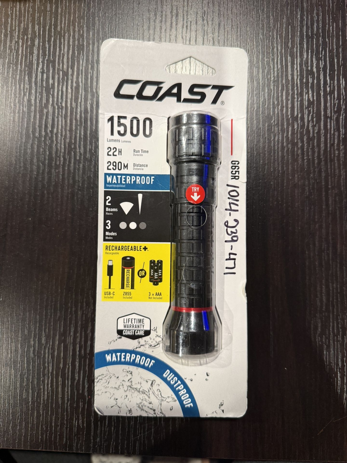 Coast G65R Flashlight