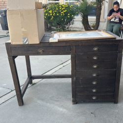 Pottery barn, wooden desk