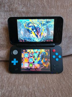 New nintendo 2DS 3DS XL - 64gb microsd - Charger - CFW