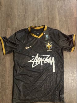 Stüssy x Nike Black Brazil Jersey L