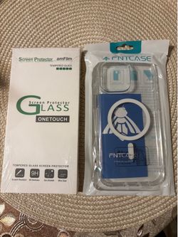 New I phone Pro max case & screen protector