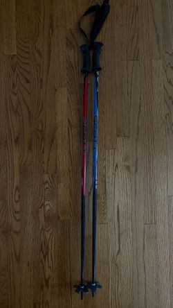 Scott 115 cm (45”) Aluminum Alpine Ski Poles – Good Condition