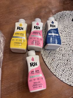 Must take all for 10: Rit color dye