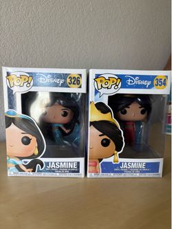Disney’s Jasmine Funko Pop (both)