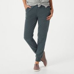 Denim & Co. Active Regular Brushed Heavenly Jersey Jogger Pants