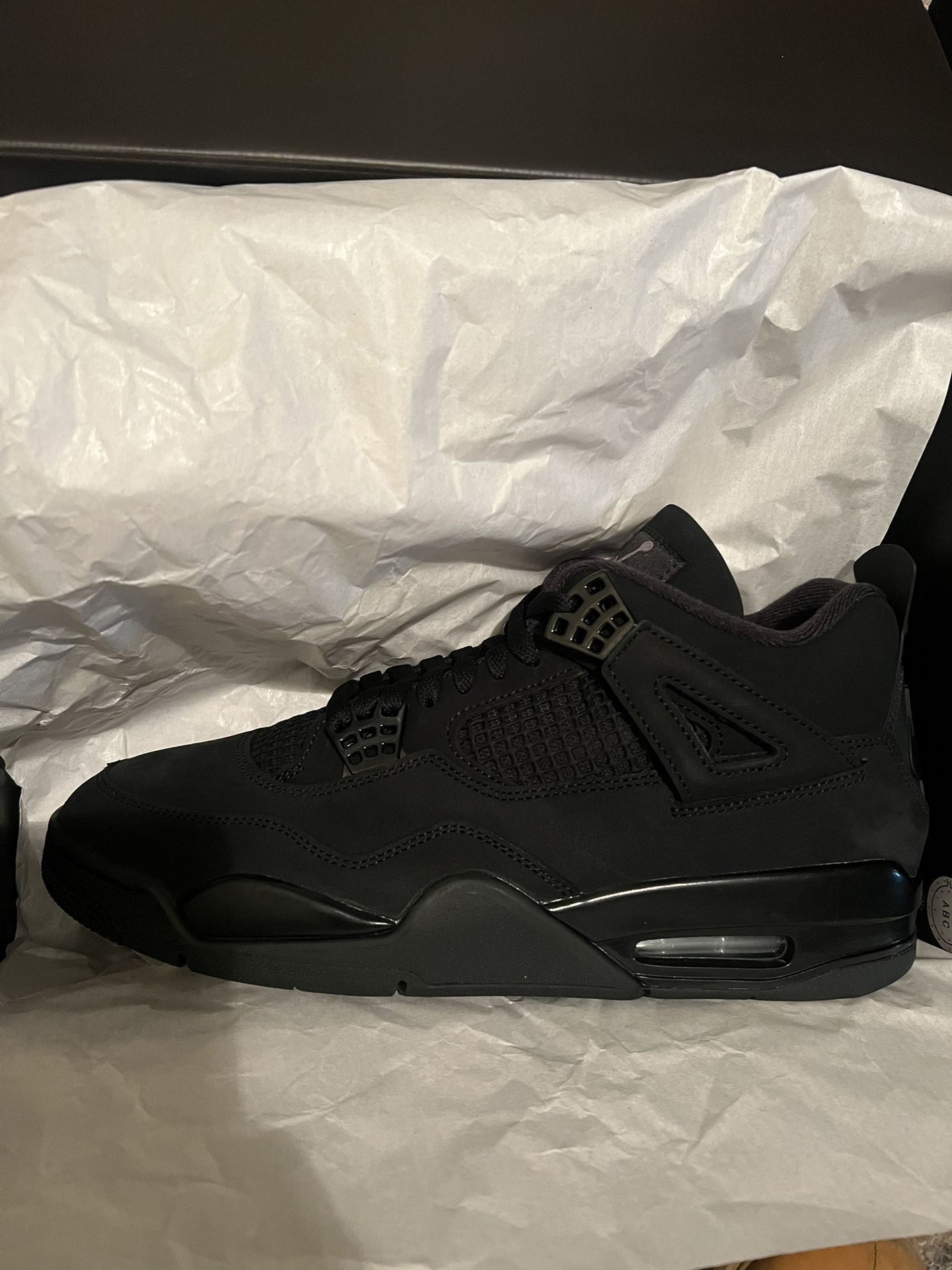 Mens Jordan 4 Black Cat Size 11