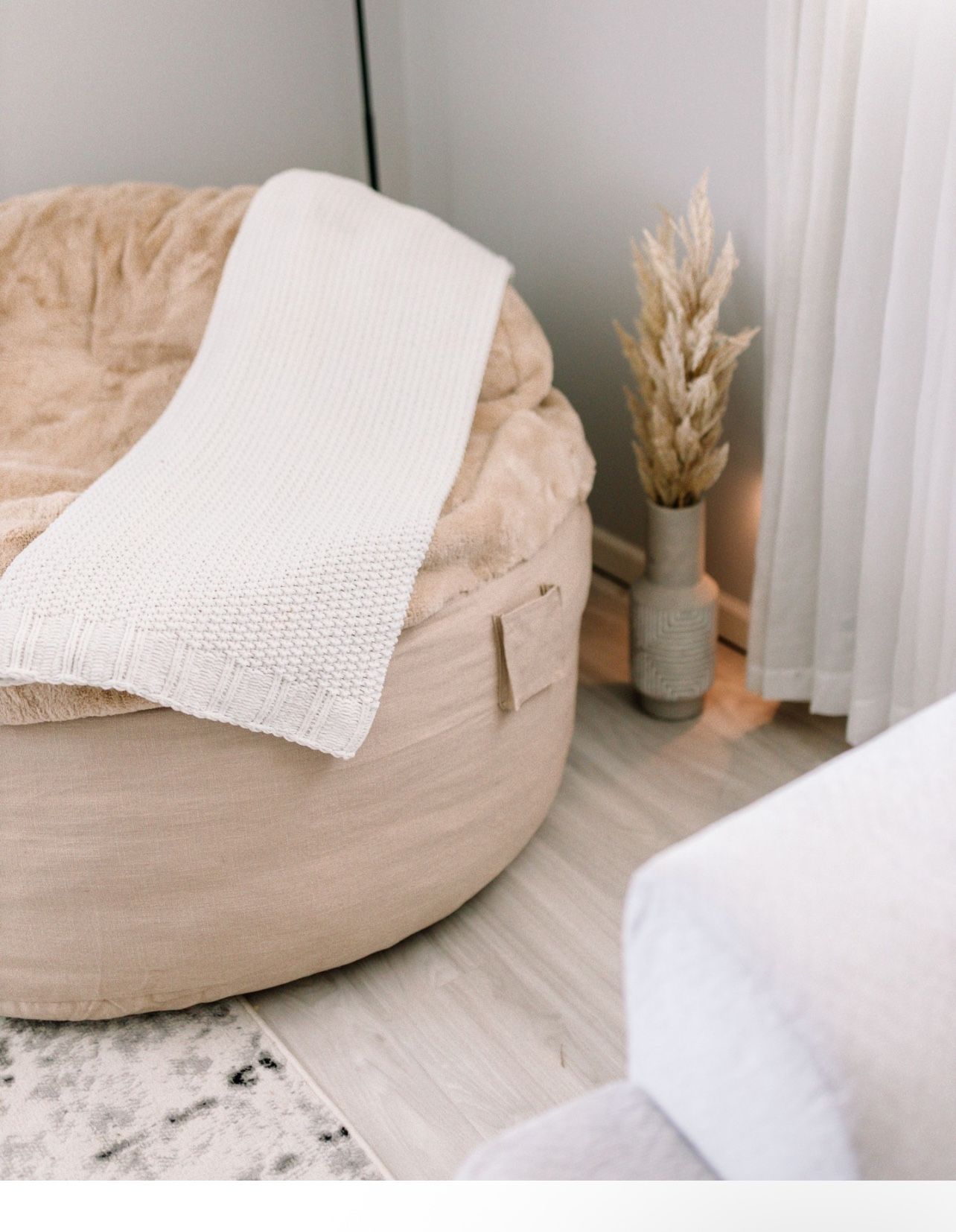 Full-size Convertible Beanbag Chair