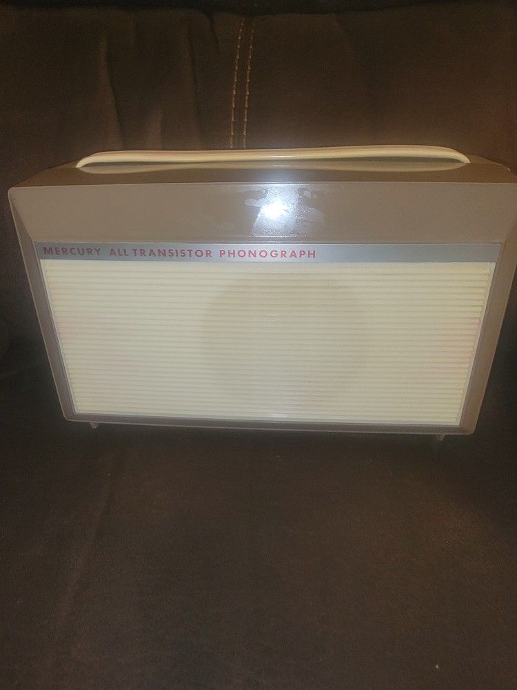 Vintage Mercury Record Player