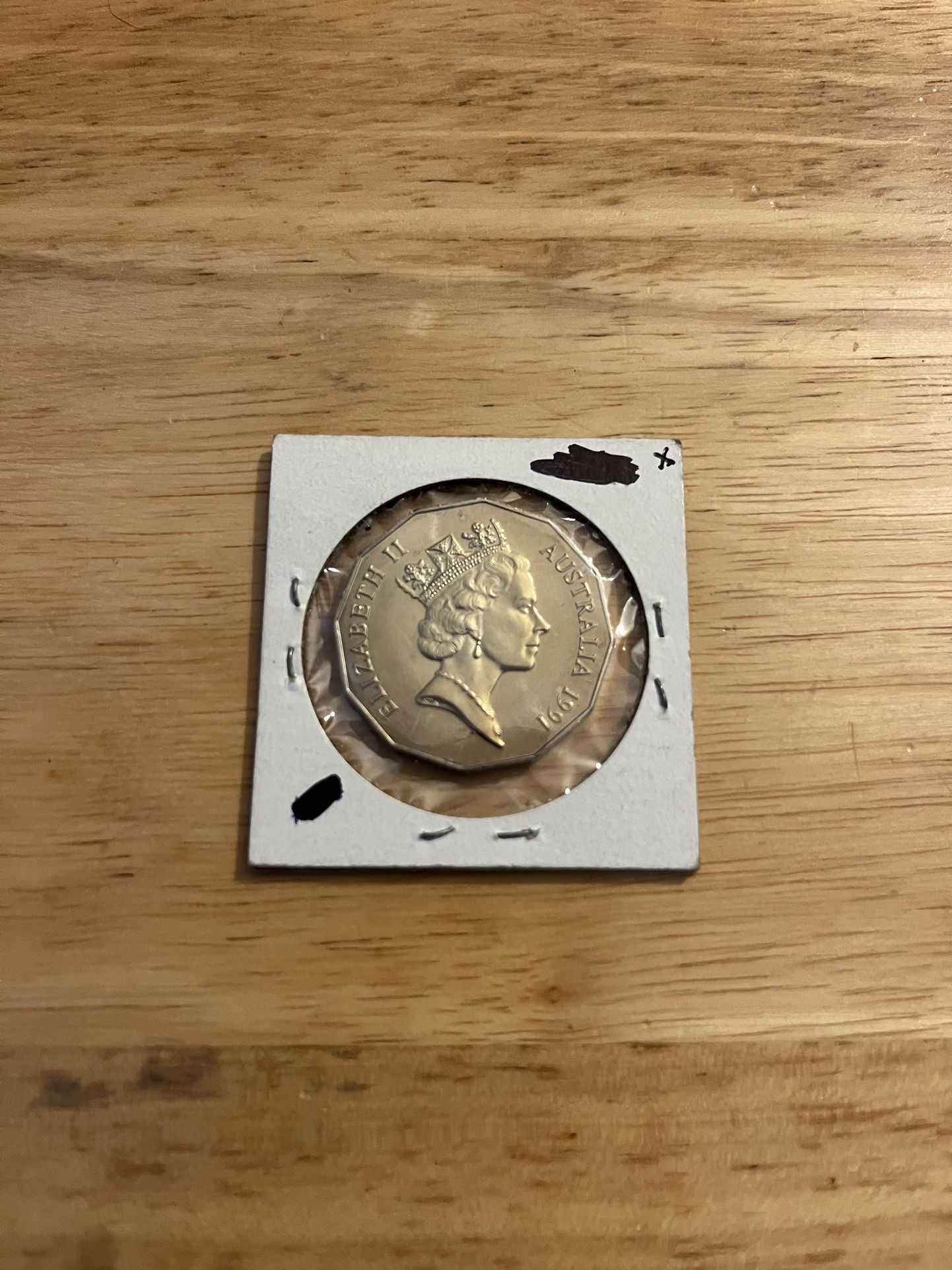 1991 Australian $.50 Coin