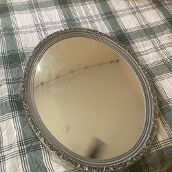 Vintage Oval Mirror 