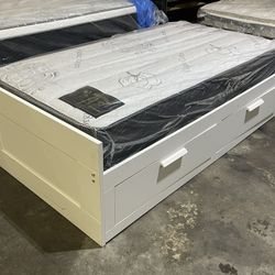 Twin Trundle Bed Frame $379