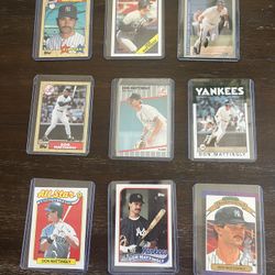 Baseball Cards-Don Mattingly