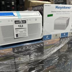 Keystone 12,000 BTU 115 V Window Air Conditioner with Heat