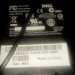 (BRAND NEW) Del Computer/Laptop Keyboard 