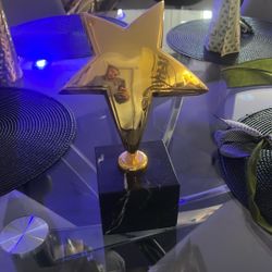 Marble And Metal Decoration