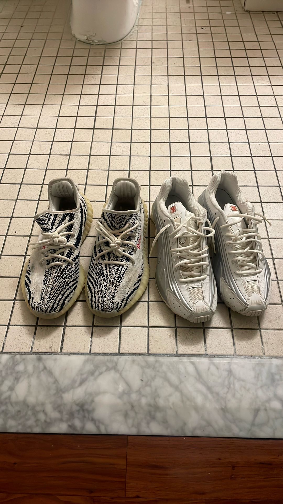 Nike And Yeezy 350