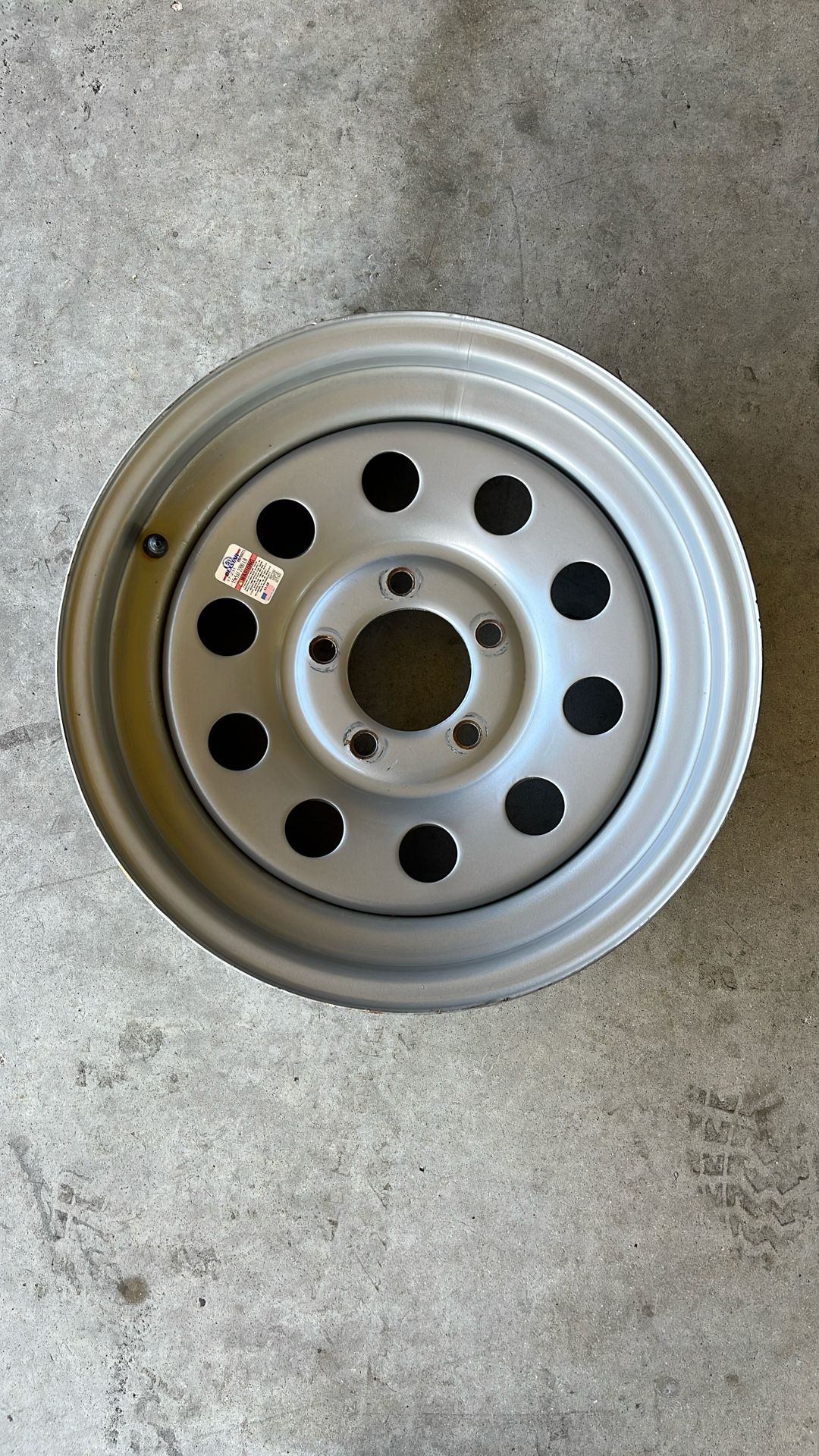 Trailer Steel Wheels 15 X 5