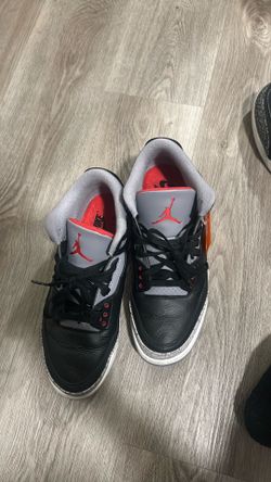 2 Black Cement Jordan 3s 2018 Retro & 2024 Retro