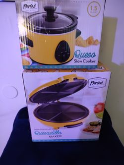 Queso Slowcooker & Quesadilla Maker 