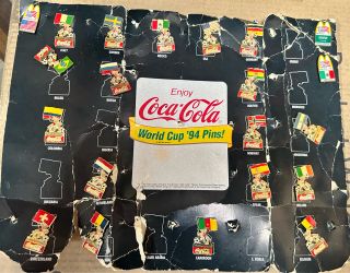 1994 Coca-Cola World Cup '94 Pin