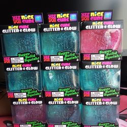 NeeDoh Nice Cubes Glitter Glow
