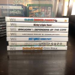 Wii Games $20 Each