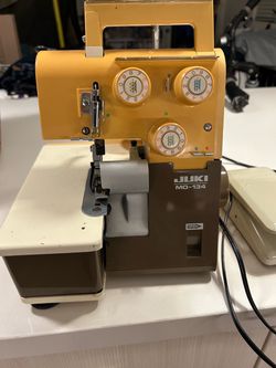 Sewing machine, Juki MO134
