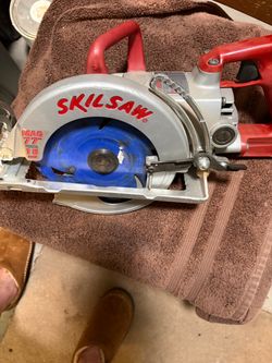 New Skilsaw, used two times, comes with new blade
