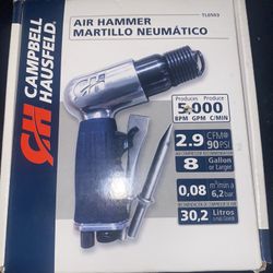 Brand New Campbell Hausfield Air Hammer 1 5/8 Stroke 90 PSI