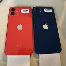 Unlocked Apple 🍏 iPhone 12 (Mixed Colors) 128GB - Great Condition 