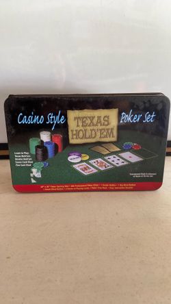Casino style Texas Hold’em set