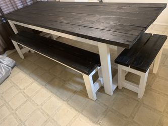 Farmhouse dining room set