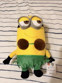 Despicable Me Minions Hula Plush with Tag