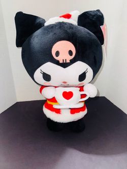 Kuromi Holiday Santa Plush greeter large BNWT