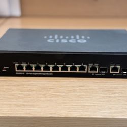 Cisco SG300-10 10-Port Gigabit Managed Switch