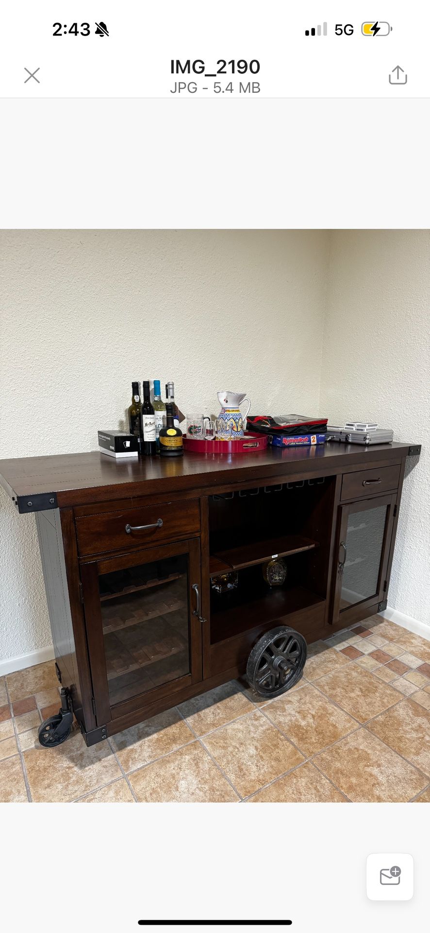 Bev Trolley Bar Collection By Howard Miller