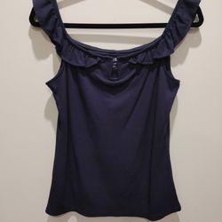 Ruffle Strap Tank Top