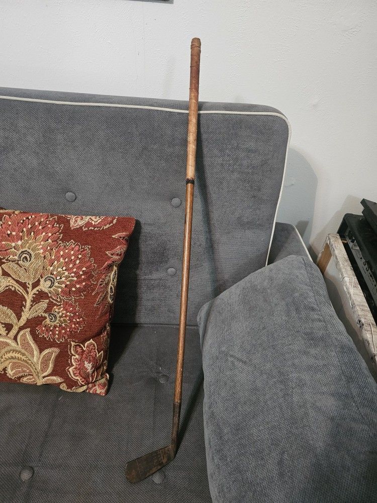 Antique Wooden Golf Club