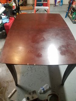 Dining table solid wood $125