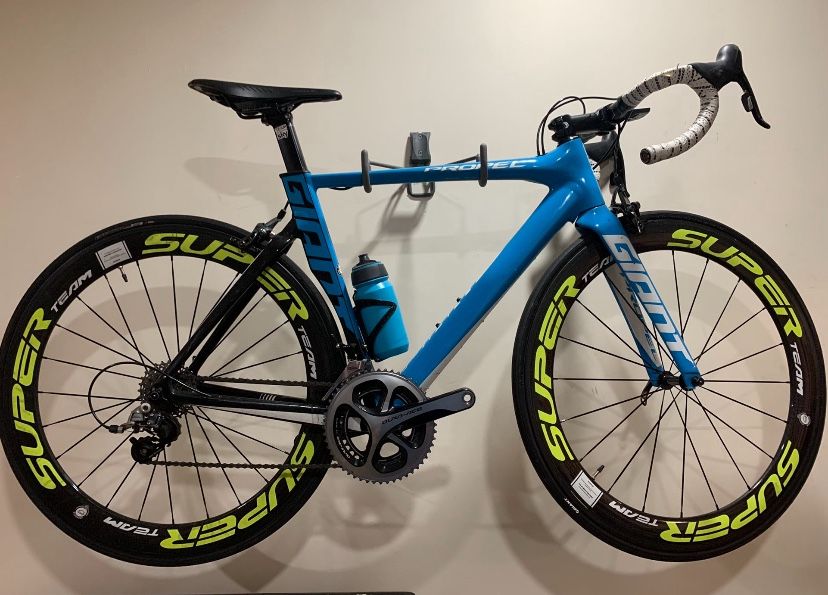 Giant Propel Aluxx SLR+ Garmin Tacx FLUX 2 Smart Bike Trainer