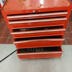 5 Drawer Rolling Tool Box