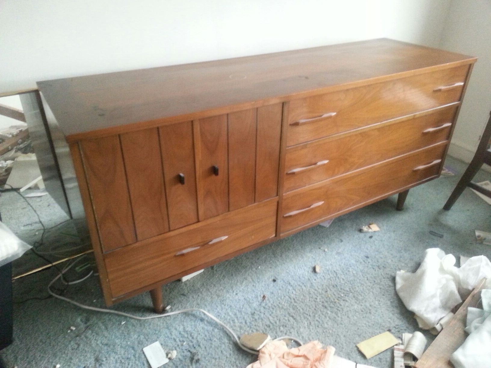 Mid century cabinet antique furniture