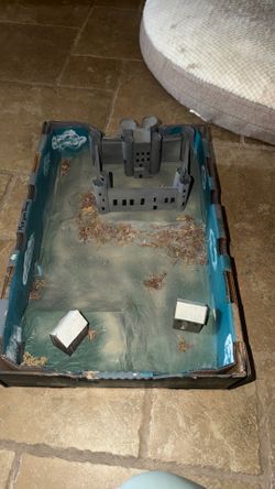 Free Harlech Castle Diorama