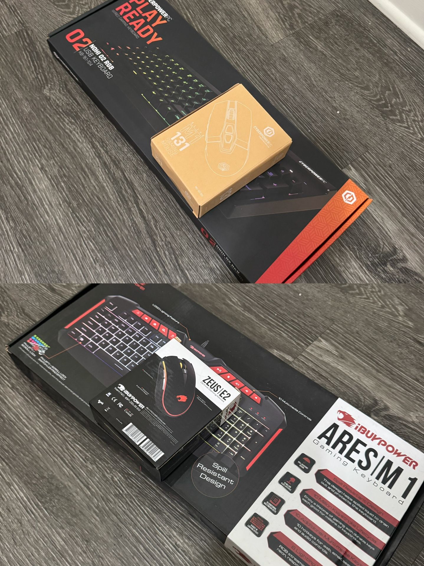 New Gaming Keyboard + Mouse