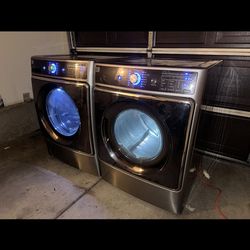 LG set washer and gas dryer
