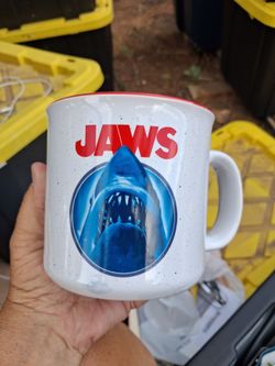 Jaws Movie Ceramic Campfire Mug