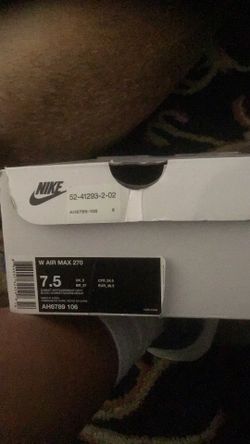 W/ AIR MAX 270